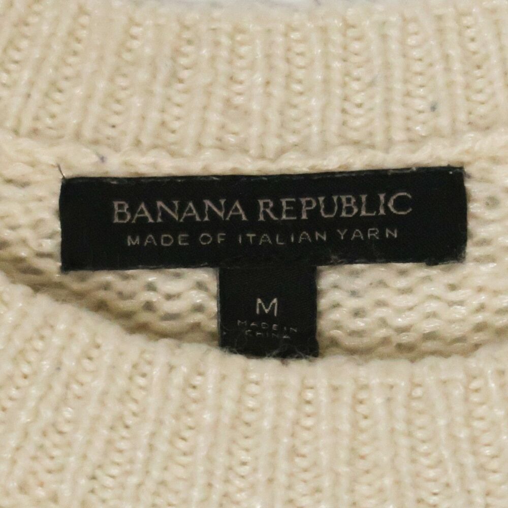 Banana Republic crew neck Italian yarn sweater - Picture 3 of 8